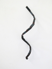 JANE'S SNAKE  2014 62cm long x 17cm wide x 14cm deep Painted steel Private collection